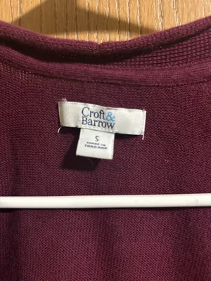 Maroon Croft & Barrow Sweater thumbnail 3