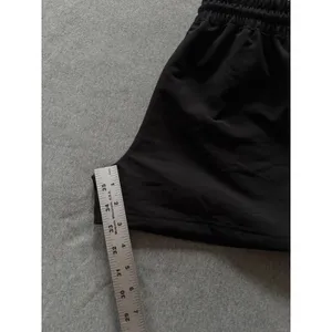 ALO Yoga Women's Alumni Black Nylon Pull-On Activewear Drawstring Shorts Sz S thumbnail 8