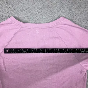 Victoria's Secret Lounge‎ Shirt Women Large Cropped Henley L/S Casual Preppy thumbnail 7