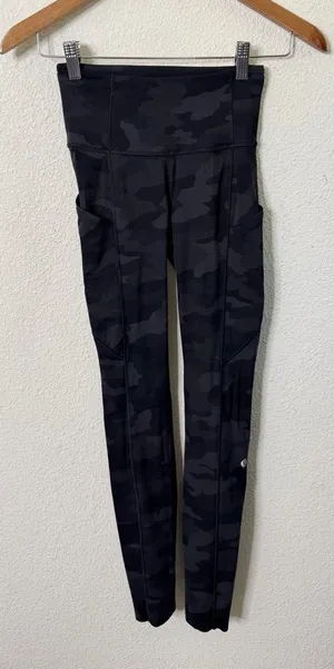 Lululemon‎ Fast and Free High-Rise Tight 28" Non-Reflective Brushed Nulux 2 thumbnail 1