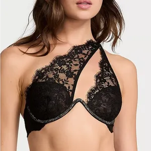 -‎ New DREAM ANGELS Twinkle Lace One-Shoulder Monowire Bra thumbnail 1