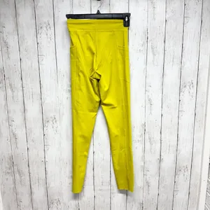 Offline by Aerie Pants Women Size Small Hi-Rise Yellow Joggers Athletic‎ Pockets thumbnail 6