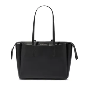 Marc Jacobs The Protege Black Leather Large Tote Laptop Bag thumbnail 1