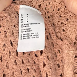 AMERICAN EAGLE OUTFITTERS Fringe 3/4 Sleeve Oversized Women's Cardigan Size M thumbnail 9