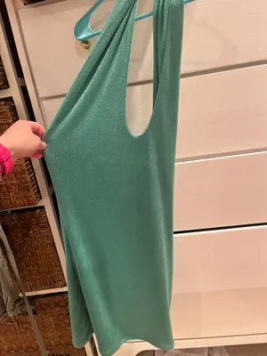 Edikted Green Halter Dress Mini thumbnail 5