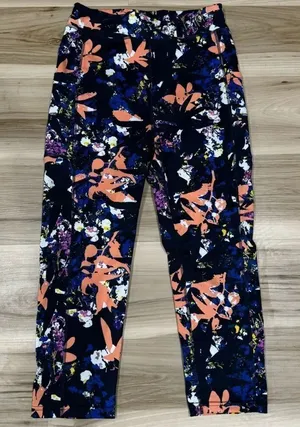 Popfit Floral Leggings Women’s Large thumbnail 1