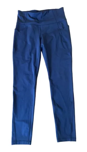 Xersion Leggings Large Navy Blue Full Length High Rise thumbnail 1