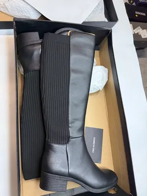 Kenneth Cole New York Women's Levon Tall Shaft Knee High Riding Boots- Size 7M thumbnail 7