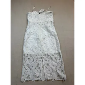 NWT‎ Bardot | Lina Lace Sheath Dress White | Women's 8 / Medium thumbnail 5