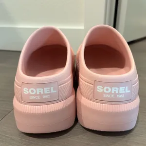 Sorel caribou clog pink thumbnail 5