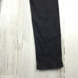 Levi’s Slimming Skinny Jeans Women’s Size 28 Black Stretch Denim Mid Rise thumbnail 6