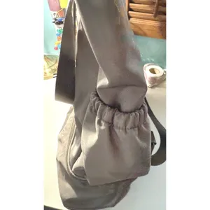 Beyond Yoga Go To Backpack Taupe Gray Nylon Gym Yoga Bag with‎ Shoe Compartment thumbnail 6