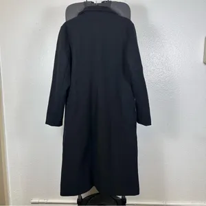 Chou Yatou | Women's Black Pea‎ Coat thumbnail 3