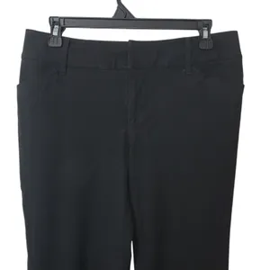 Old Navy Stretch Black Women's 8 Dress Pants Classic Bootcut thumbnail 1