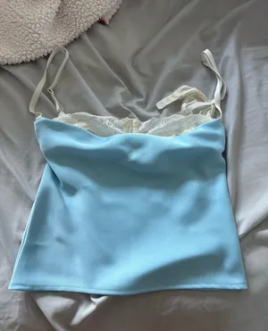 Apricot Lane Blue going out top thumbnail 1