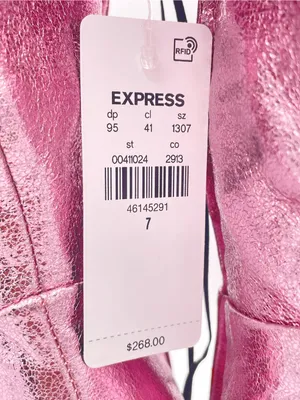 BRIAN ATWOOD x EXPRESS Metallic Pink Over the Knee Boots Size 7 NWT thumbnail 10