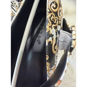 Bamboo Size 8‎ Tiger Baroque Print Platform Block Heel Mary Jane Women's Shoes thumbnail 7