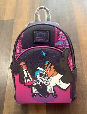 NWT Disney Loungefly The Emperor’s New Groove Yzma & Kronk Mini Backpack thumbnail 1