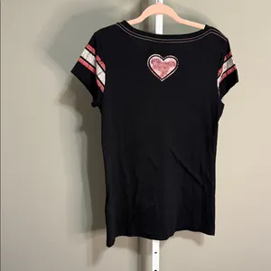 Harley-Davidson Women's‎ Medium 2003 100th Anniversary Heart Graphic Tee thumbnail 6