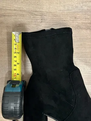Kenneth Cole Reaction Black Suede Ankle Heeled Boots thumbnail 11