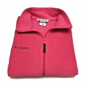 womens columbia fleece zipup jacket Size L thumbnail 1