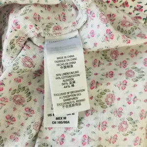 Juicy Couture linen cotton blend relaxed mini dress. Size medium. thumbnail 7