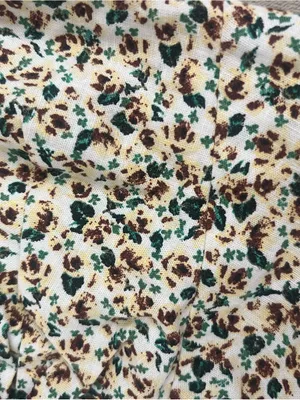 Zara White Floral Ruched Spaghetti Strap Mini Dress XS thumbnail 6