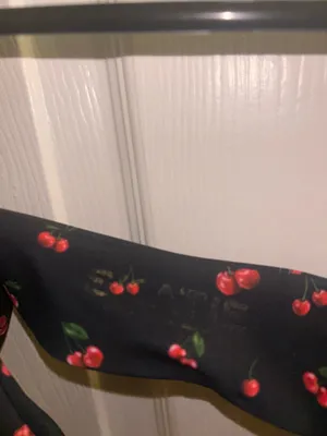 Skatie cherry bikini top thumbnail 3