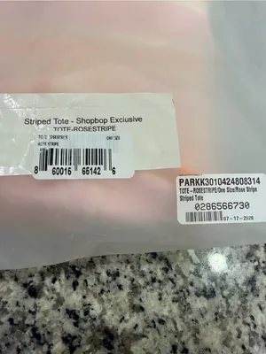 Parke x Shopbop pink rose stripe tote bag limited edition sold out style thumbnail 11