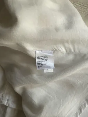 Antonio Melani Keri Tiered Dress White Cotton Rainbow Trim Size 8 Women’s thumbnail 16