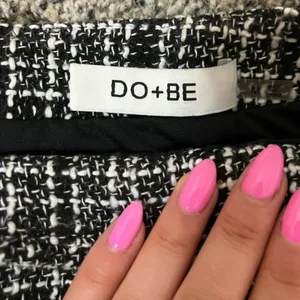 VICI: Black & White Tweed Skort/Skirt thumbnail 2