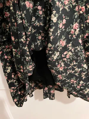 Altar'd State Black Floral Maxi Dress thumbnail 3