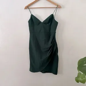SHAREEN green Midi dress NWT thumbnail 2