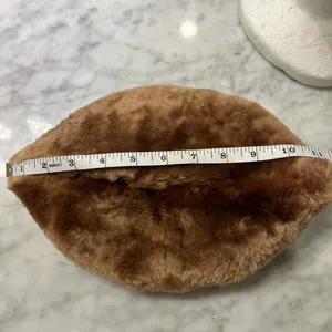 Elegant Tan Faux Fur Women's Hat thumbnail 5