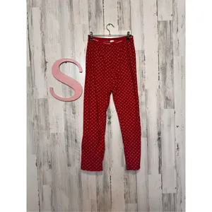 Calvin Klein red pajama pants size small thumbnail 2