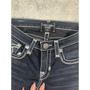 Women's Big Star Liv boot cut distressed jeans size 28x35 Regular thumbnail 6