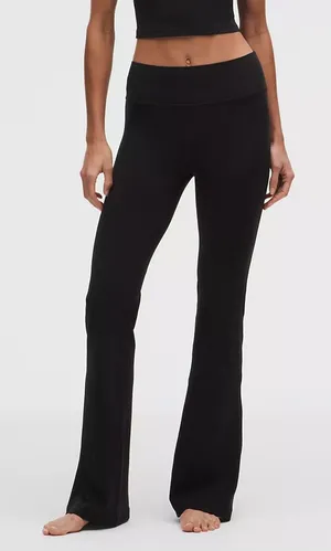 Lululemon Groove Nulu High-Rise Flared Pant Regular in black size 18 thumbnail 1