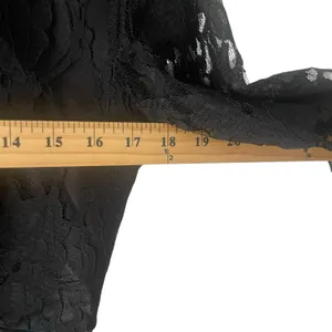 Witchy Women's Size Large Black Lace Vampire Goth‎ High Low Satin Dress thumbnail 6