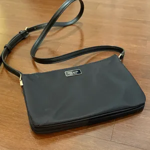 Kate Spade New York Madelyne Wilson Road Nylon Black Crossbody Bag thumbnail 8
