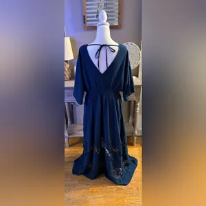 NWT Anniente Maxi Dress Blue Size XXL thumbnail 6