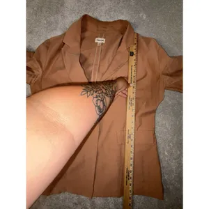 Open‎ Edit Unstructured Blazer L Tab Relaxed Fit Oversized Boyfriend thumbnail 7