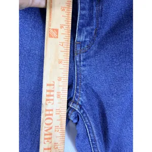 H&M Women’s High Rise Straight Leg Jeans Size‎ 6 Blue Stretch Cropped Denim thumbnail 7