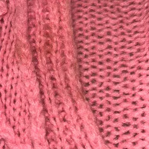 Loveshackfancy Pink Fabietto Cropped Floral Alpaca Blend Cardigan Flaws thumbnail 3