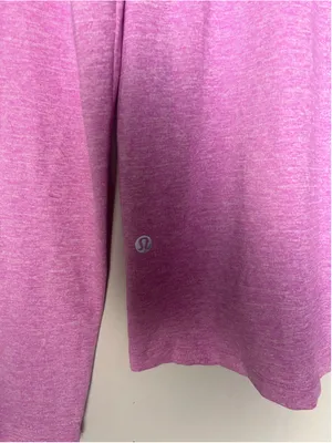 Lululemon Size 4 Pink Better Each Day Long Sleeve Running Workout Top thumbnail 5