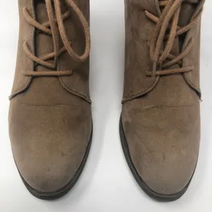 Steve Madden Domain Women's Lace Up Faux Suede Ankle Boots Size 9.5 thumbnail 5