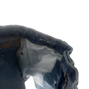 American Eagle‎ Women's Size 10 Medium Washed Blue Denim Mom Short thumbnail 5