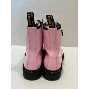 Dr. Martens 1460 Boot Womens Size 6 Pink Patent Leather 8-Eye Lace Up‎ Combat thumbnail 5