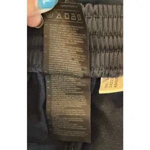 Adidas Baggy 3 Stripes Track Pants in Navy Blue Wide Leg Women's sz. XL thumbnail 6