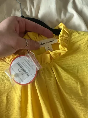 Lime n Chili Boutique Yellow Work Top thumbnail 3