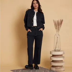 Known Supply • NWT Sailor Black Pants Organic Cotton Twill thumbnail 4